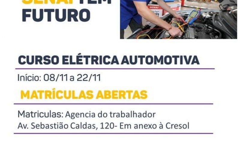 CURSO DE ELÉTRICA AUTOMOTIVA