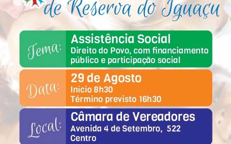 12ª Conferência Municipal de Assistência Social.